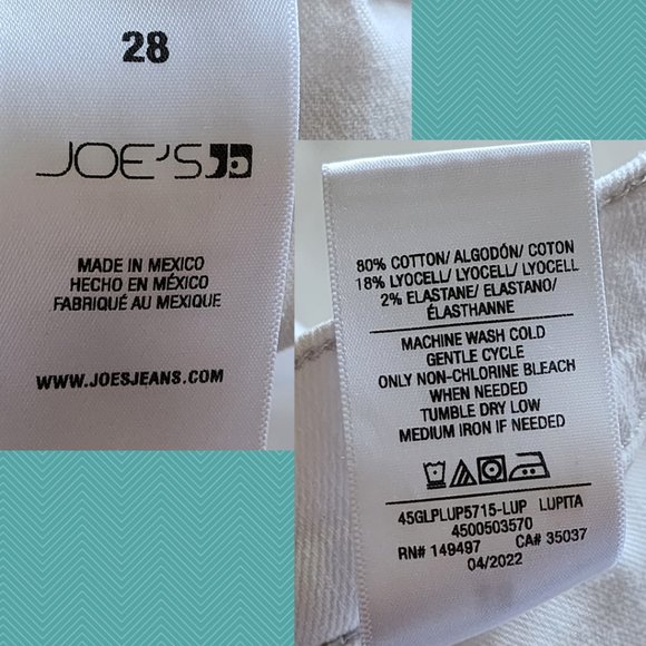 Joe's White High Rise Ripped Knees Lupita Flare Jeans - Picture 7 of 7